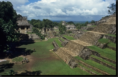 Mezi pyramidami a chrámy v Palenque