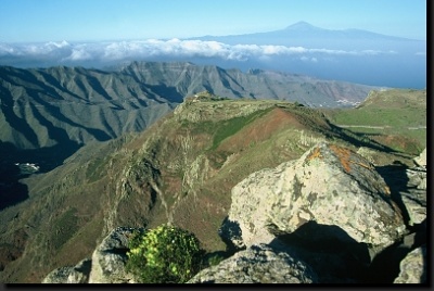 Hory na ostrově Gomera