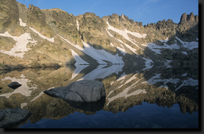 Ledovcové jezero Belebone