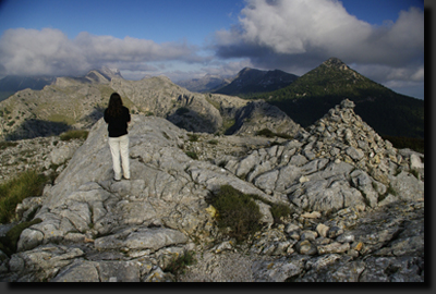 V nitru pohoří Serra de Tramuntana