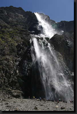 Nejvyšší pyrenejský vodopád La Grande Cascade